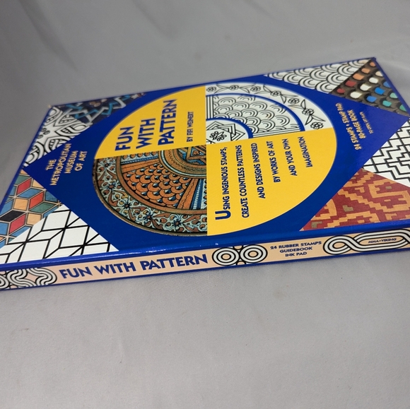 Fun with Patterns Book Fifi Weinert Metropolitan Museum of Art - Picture 3 of 16